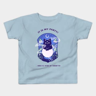 I will scry if I want to Psychic Clairvoyant Scrying Psychic Reader Witch Kids T-Shirt